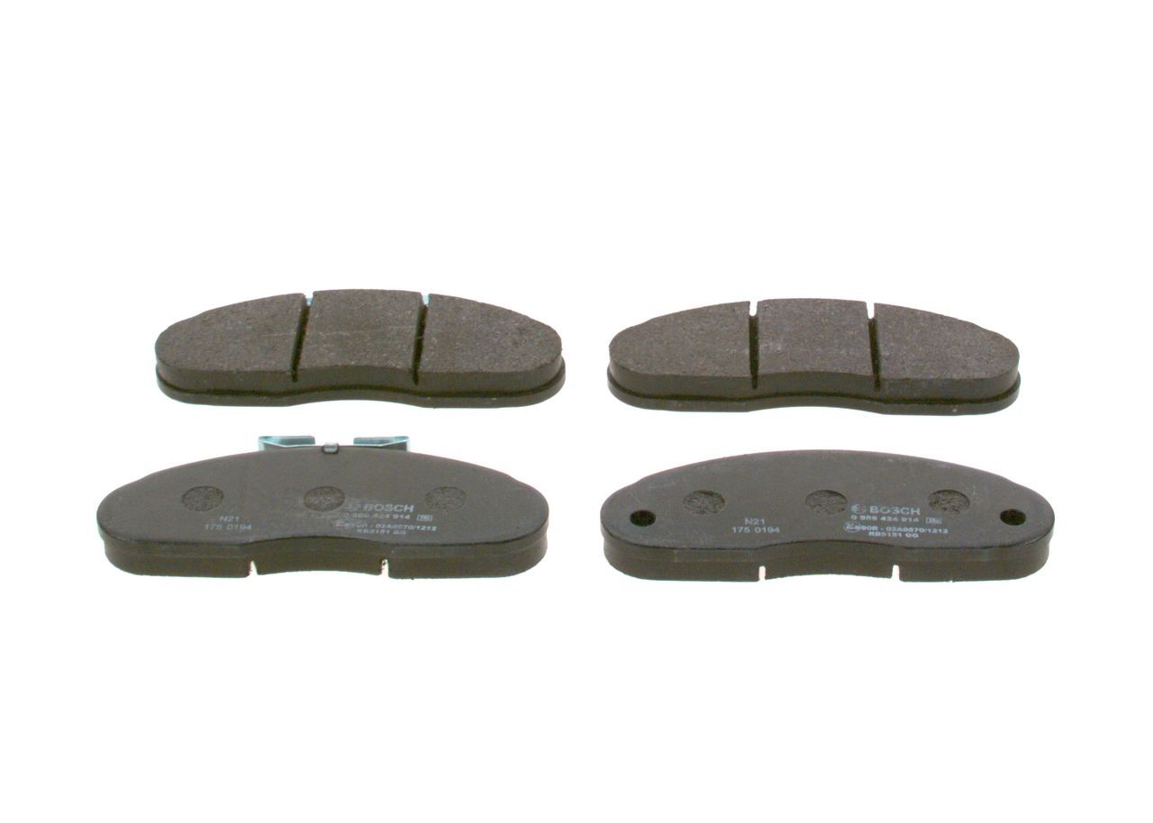 Тормозные колодки Bosch 0986424914