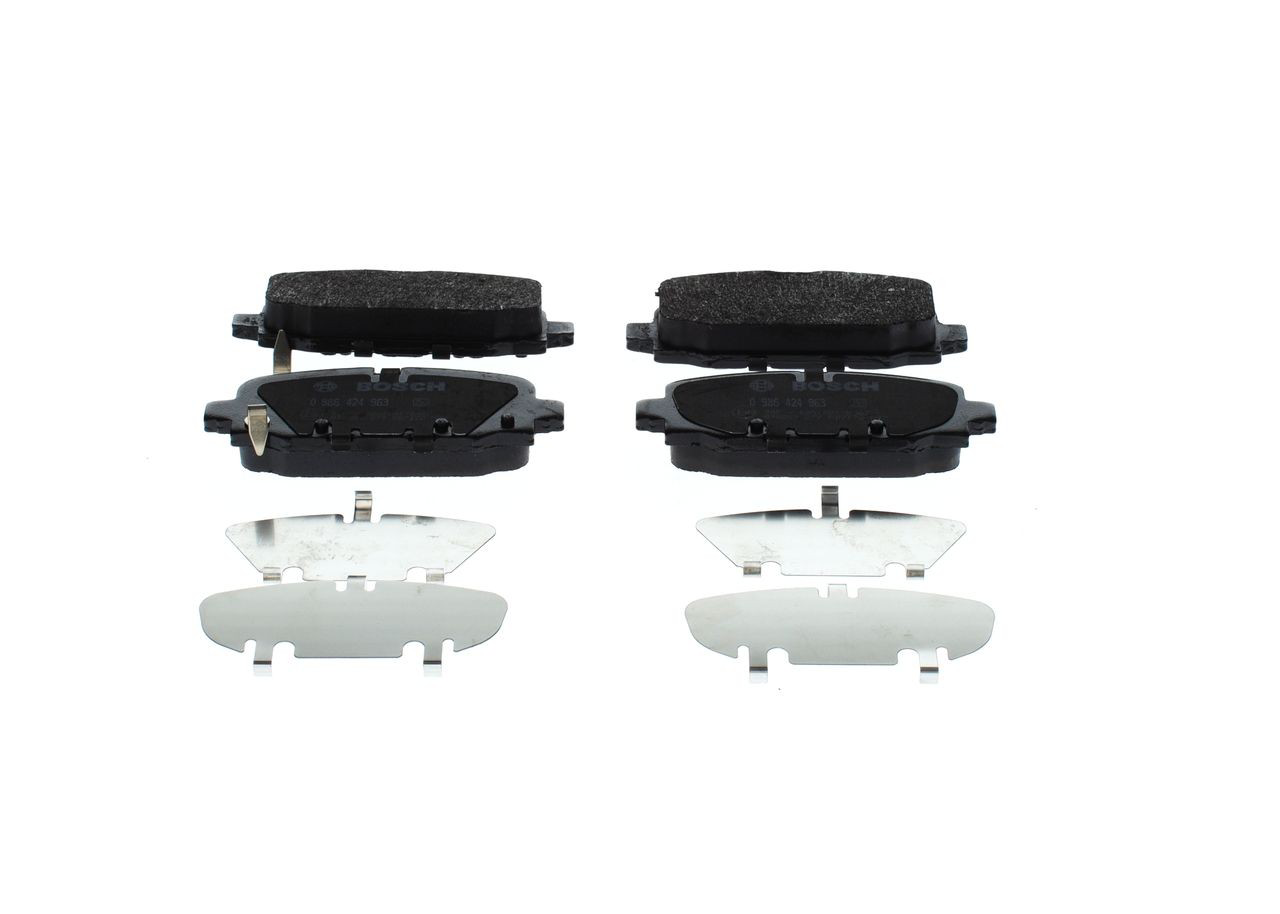 0986424963 Bosch Колодки тормозные дисковые комплект