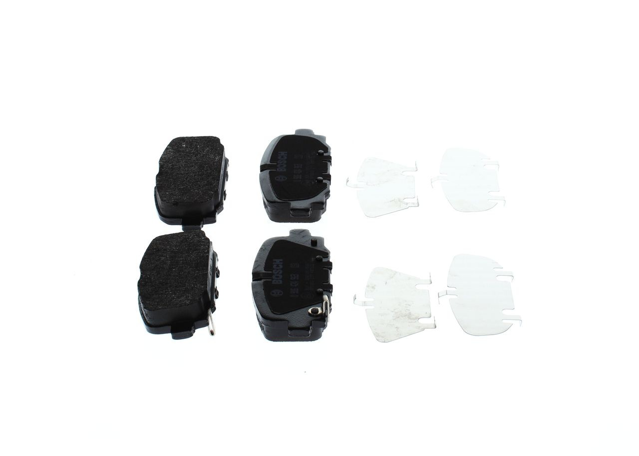 Купить 0986424963 Bosch Колодки тормозные задние, дисковые
