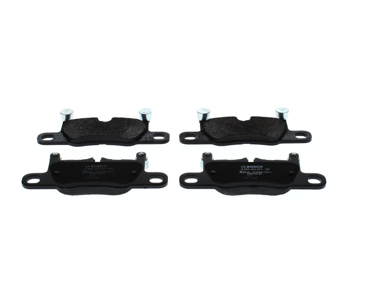 0986424971 Bosch Колодки тормозные дисковые комплект