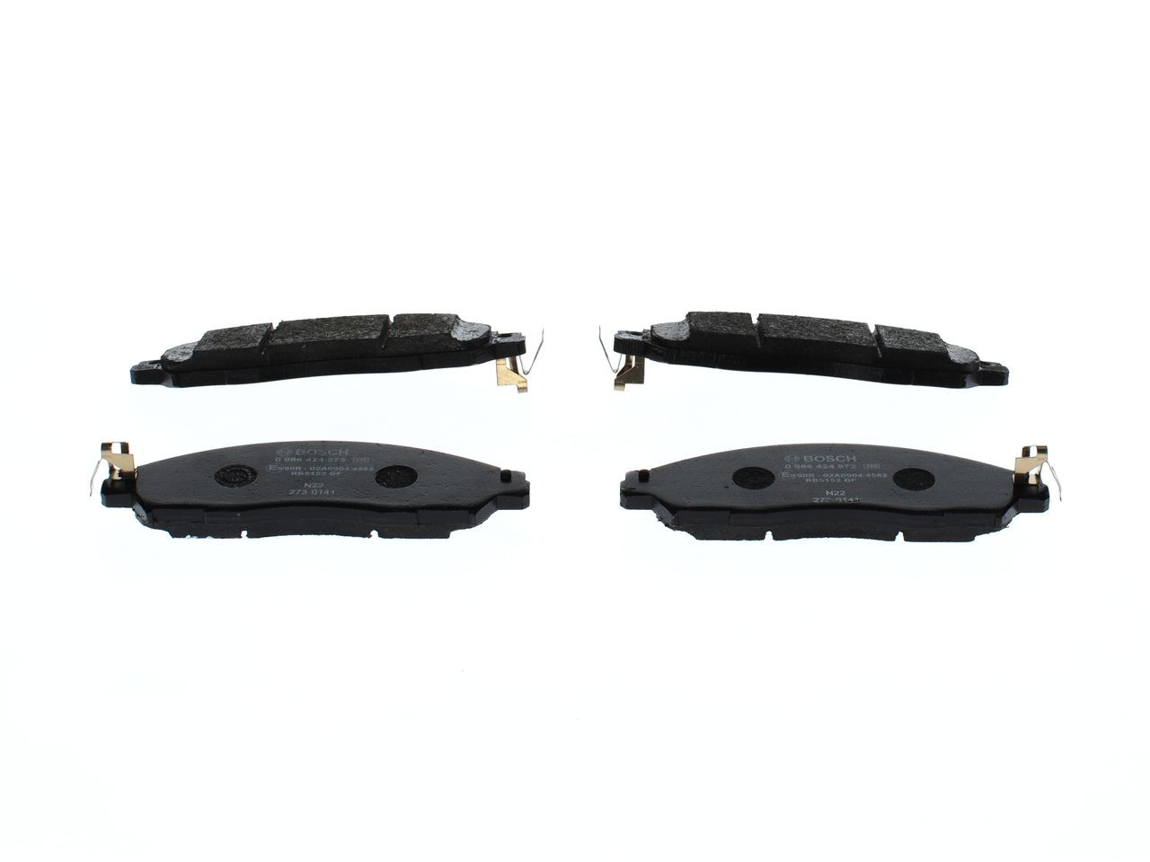 Колодки Bosch 0986424973 цена, от 39.71 USD