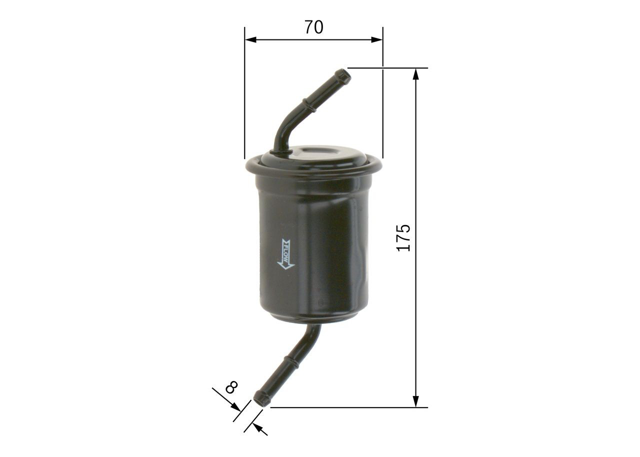 Фильтр топливный Bosch 0986450108