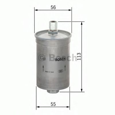 Топливный фильтр 0986450124 Bosch