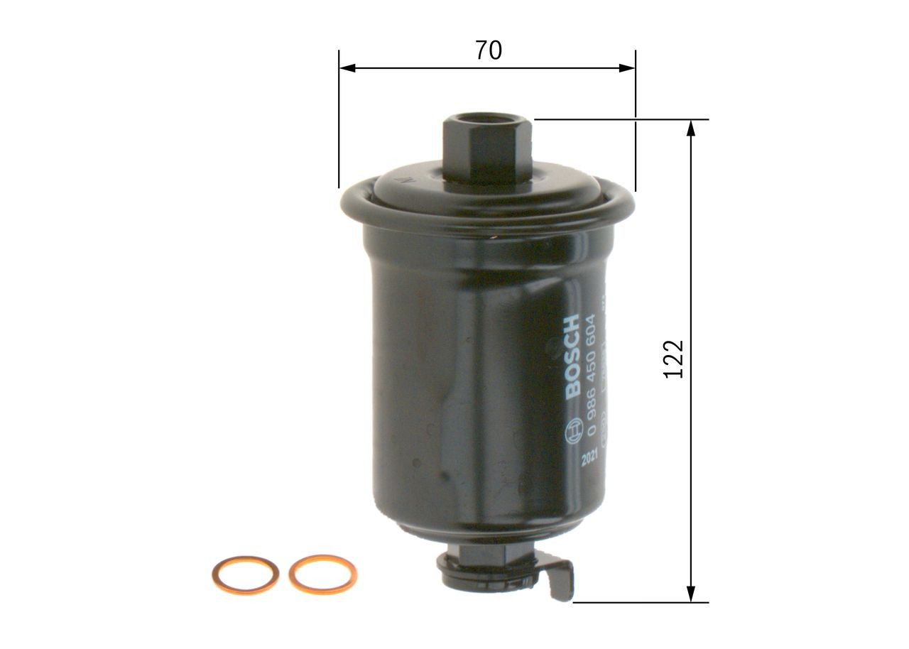 Купить 0986450604 Bosch Фильтр-отстойник топлива грубой очистки