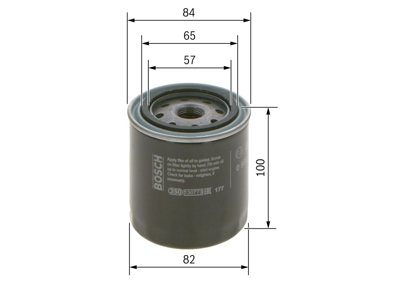 Фильтр масла Bosch 0986452023