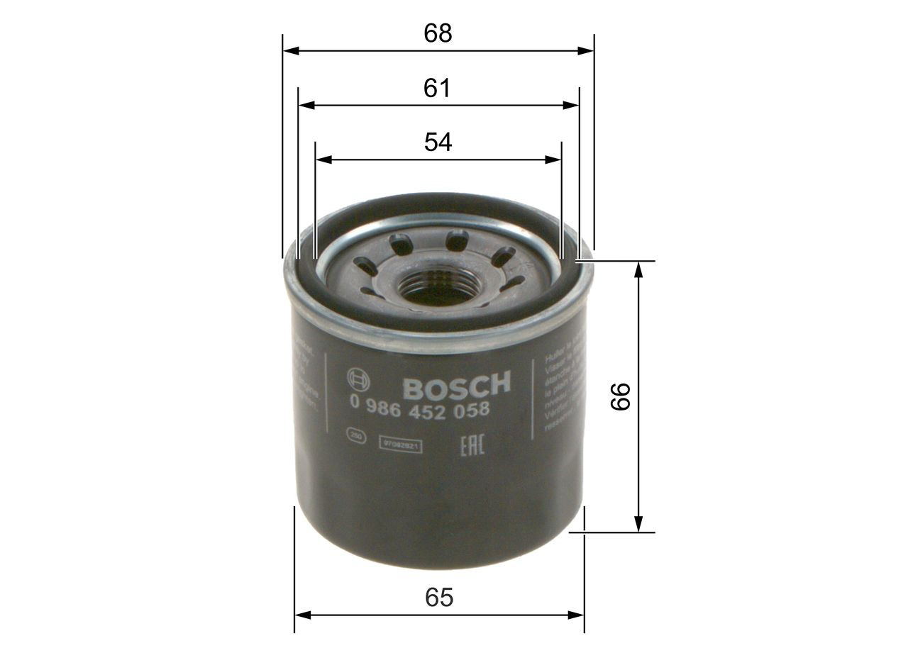 Фильтр масла Bosch 0986452058