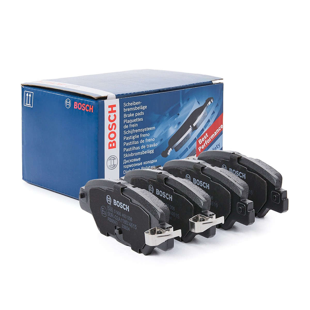Задние тормозные колодки 0986460006 Bosch