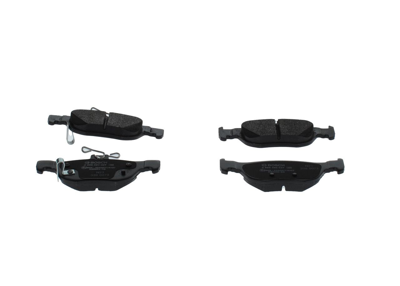 Задние тормозные колодки 0986460027 Bosch