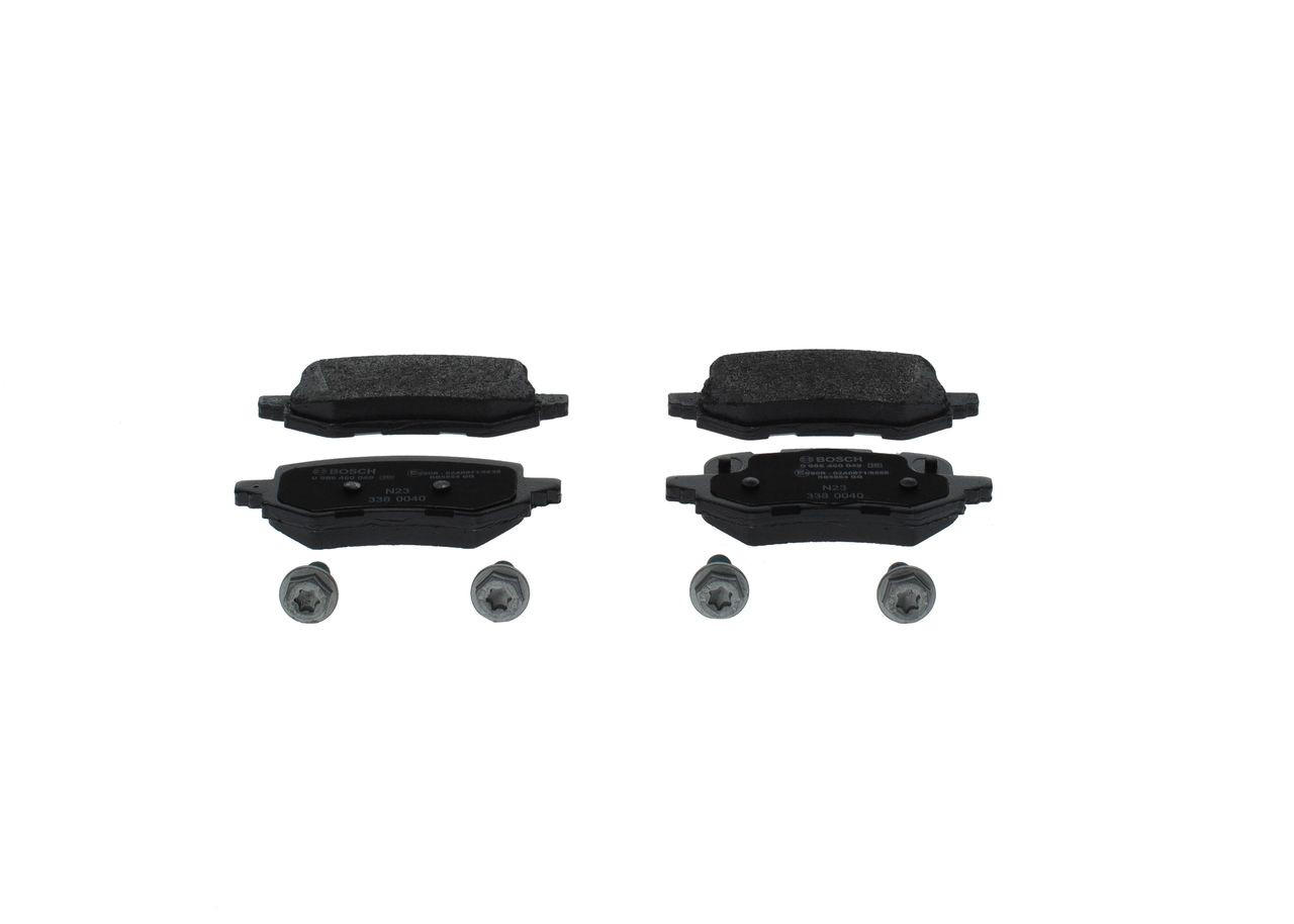 Задние тормозные колодки 0986460049 Bosch