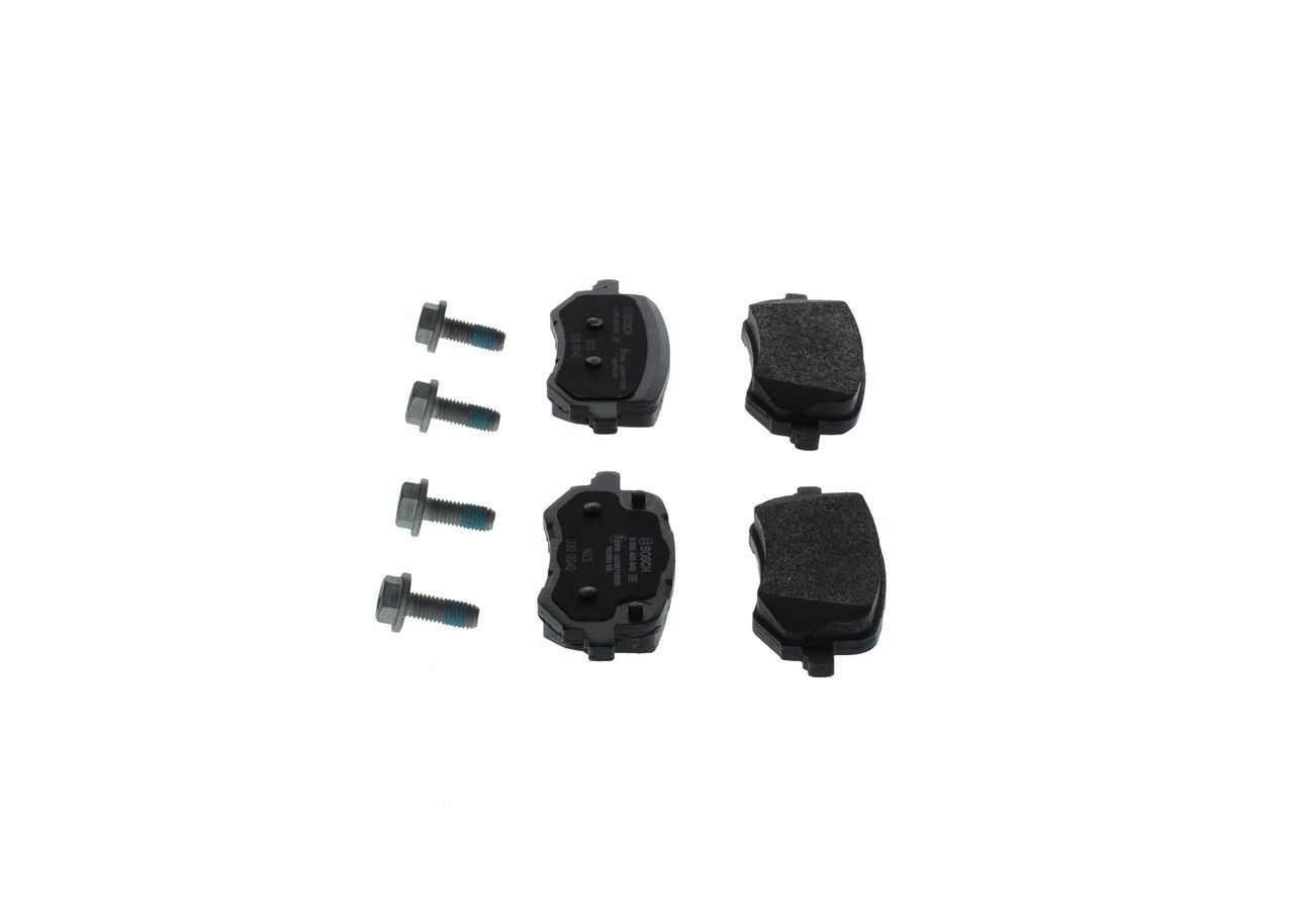Купить 0986460049 Bosch Колодки тормозные задние, дисковые