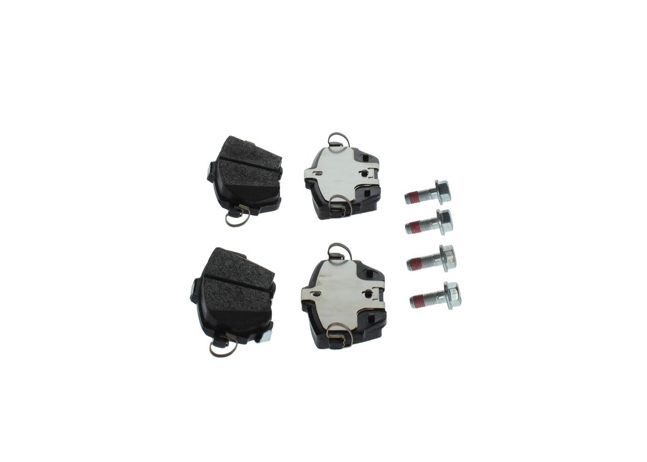 Купить 0986460066 Bosch Колодки тормозные задние, дисковые