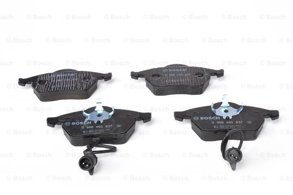 Купить 0986460937 Bosch Колодки тормозные