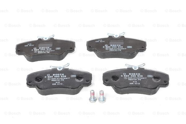 Тормозные колодки Bosch 0986460939