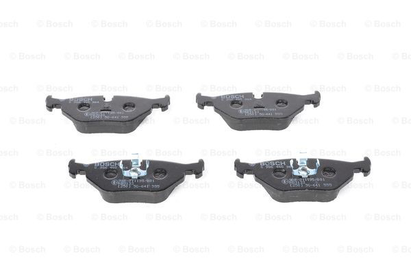 Купить 0986460964 Bosch Колодки тормозные задние, дисковые