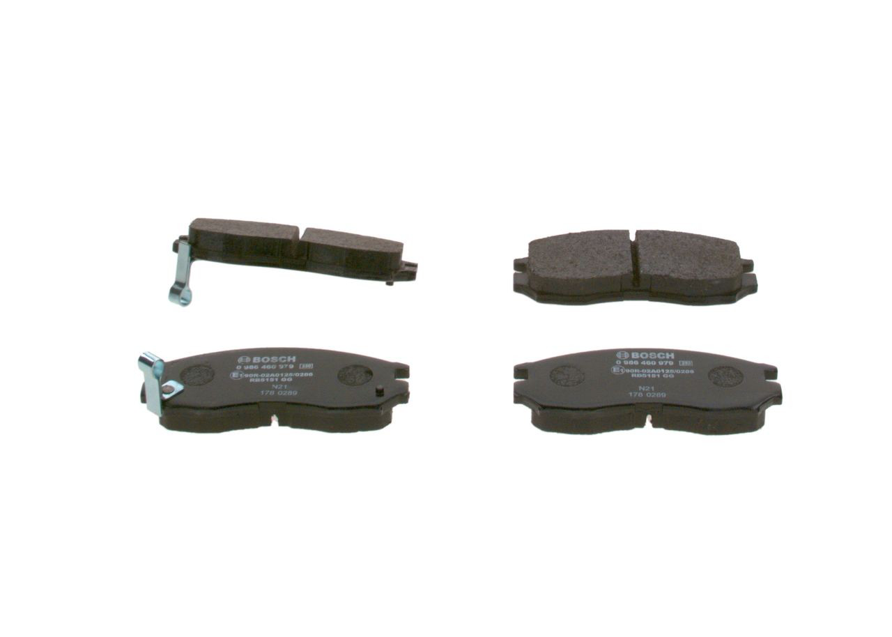 Купить 0986460979 Bosch Колодки тормозные