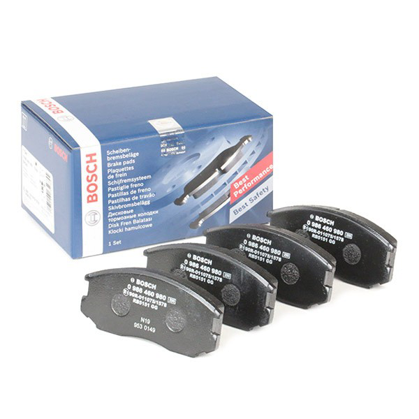 Передние тормозные колодки 0986460980 Bosch