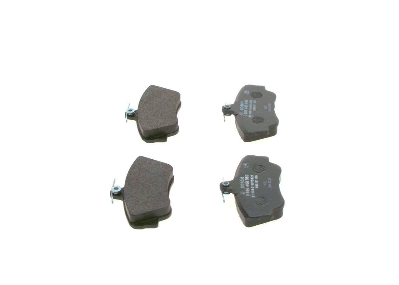 Передние тормозные колодки 0986460989 Bosch