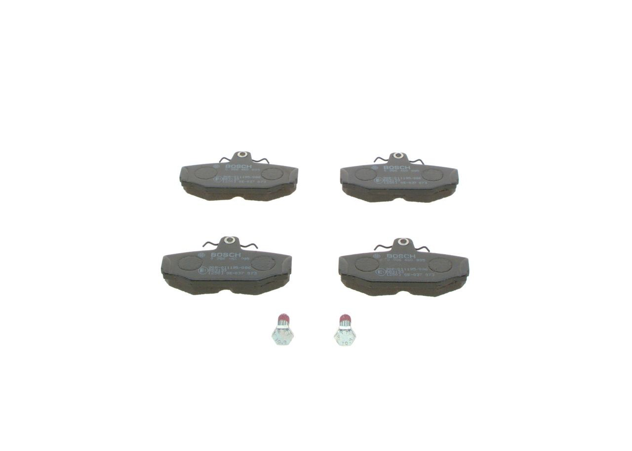 Задние тормозные колодки 0986460995 Bosch
