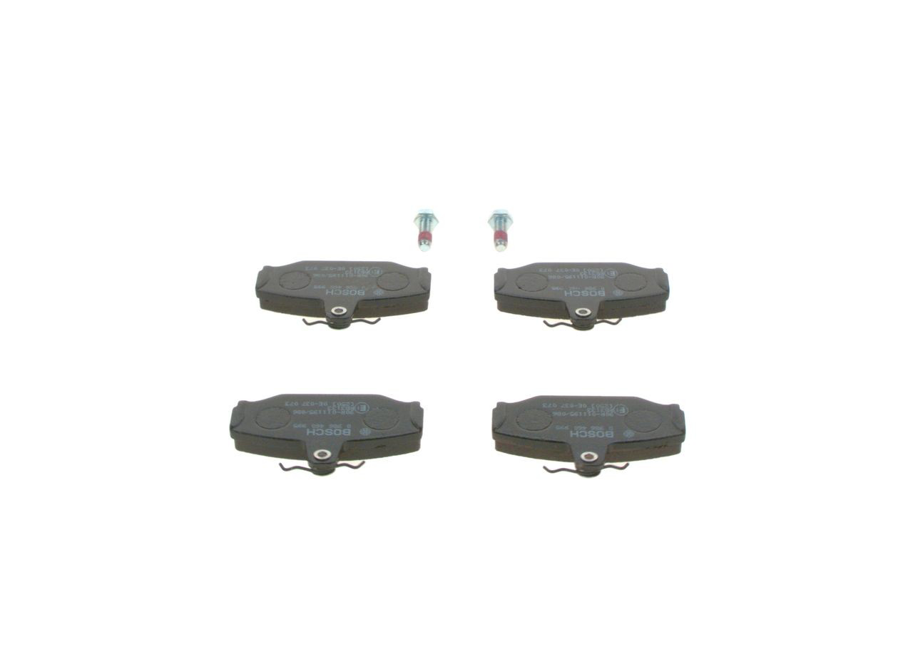 Купить 0986460995 Bosch Колодки тормозные задние, дисковые