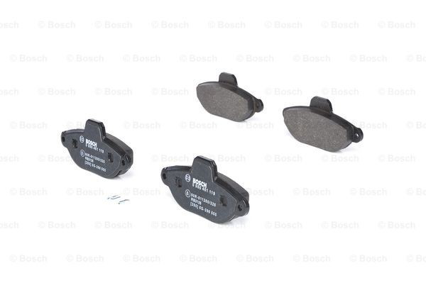 Купить 0986461119 Bosch Колодки тормозные