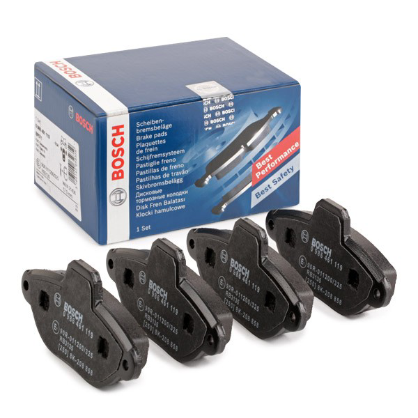 Передние тормозные колодки 0986461119 Bosch