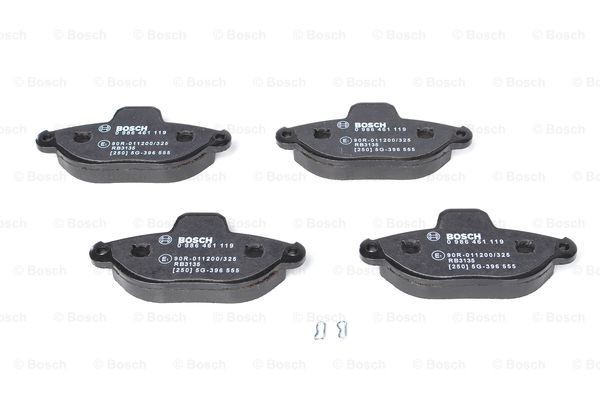 Колодки Bosch 0986461119 цена, от 19.50 USD