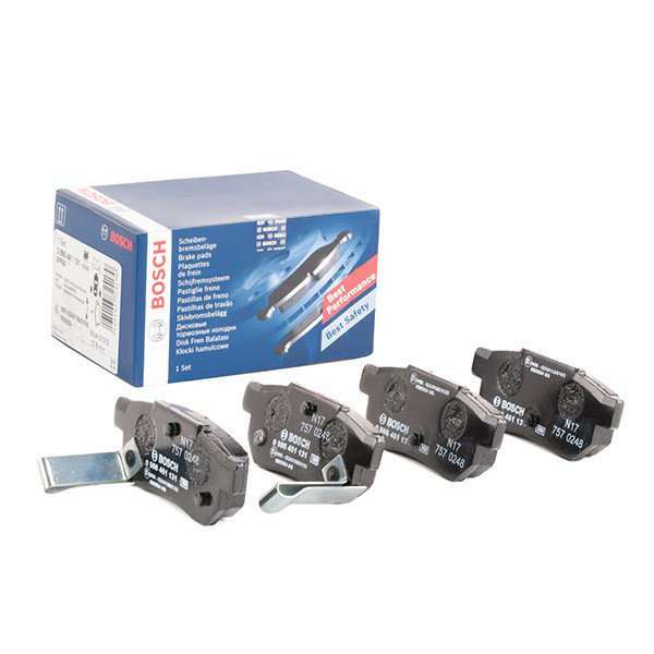 Купить 0986461131 Bosch Колодки тормозные задние, дисковые