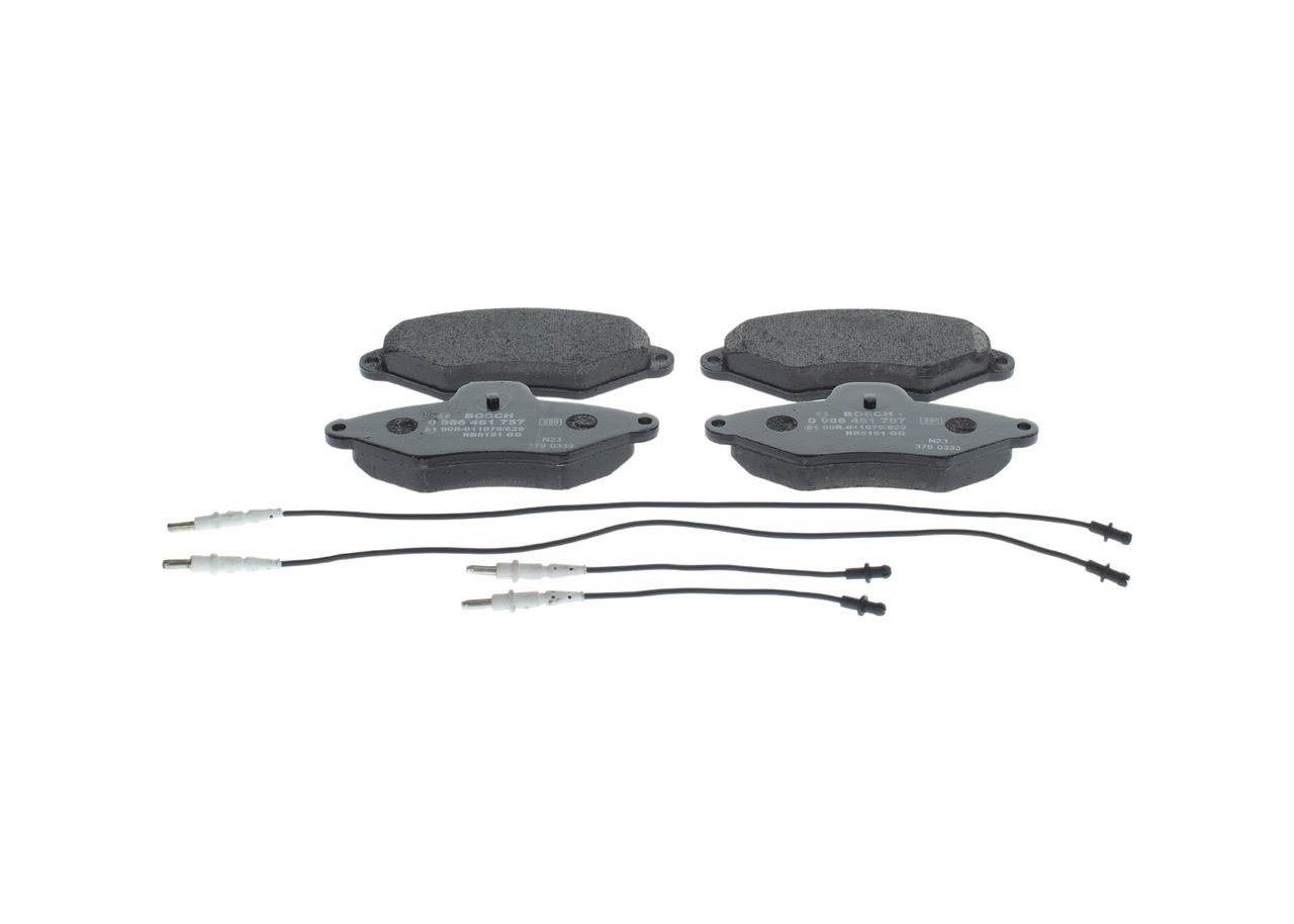 0986461757 Bosch Колодки передние