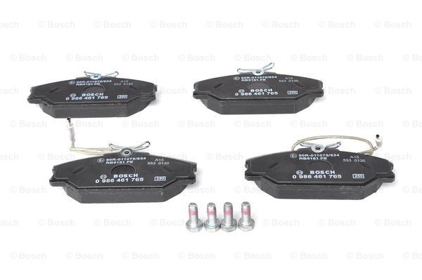 Передние тормозные колодки 0986461765 Bosch