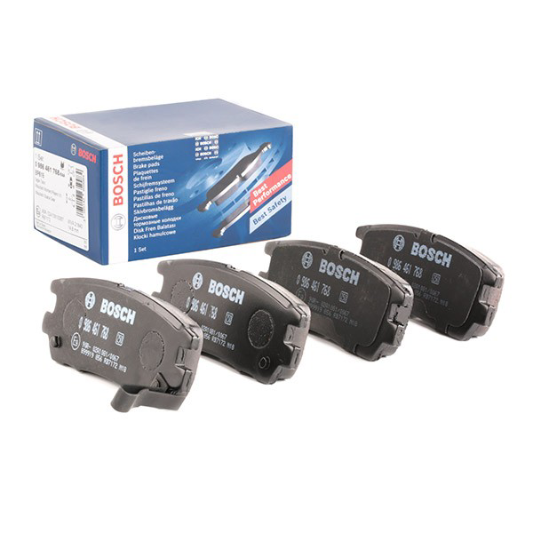 Купить 0986461768 Bosch Колодки тормозные задние, дисковые