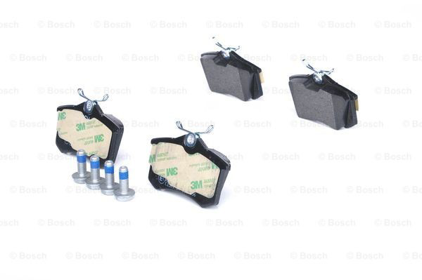Купить 0986461769 Bosch Колодки тормозные задние, дисковые