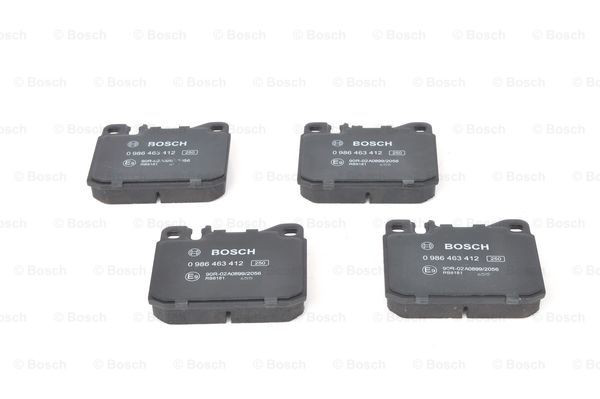Тормозные колодки Bosch 0986463412
