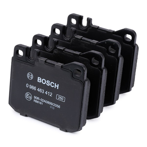 Купить 0986463412 Bosch Колодки тормозные