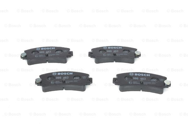 Задние тормозные колодки 0986463490 Bosch
