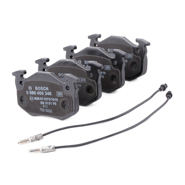 0986466346 Bosch Колодки передние