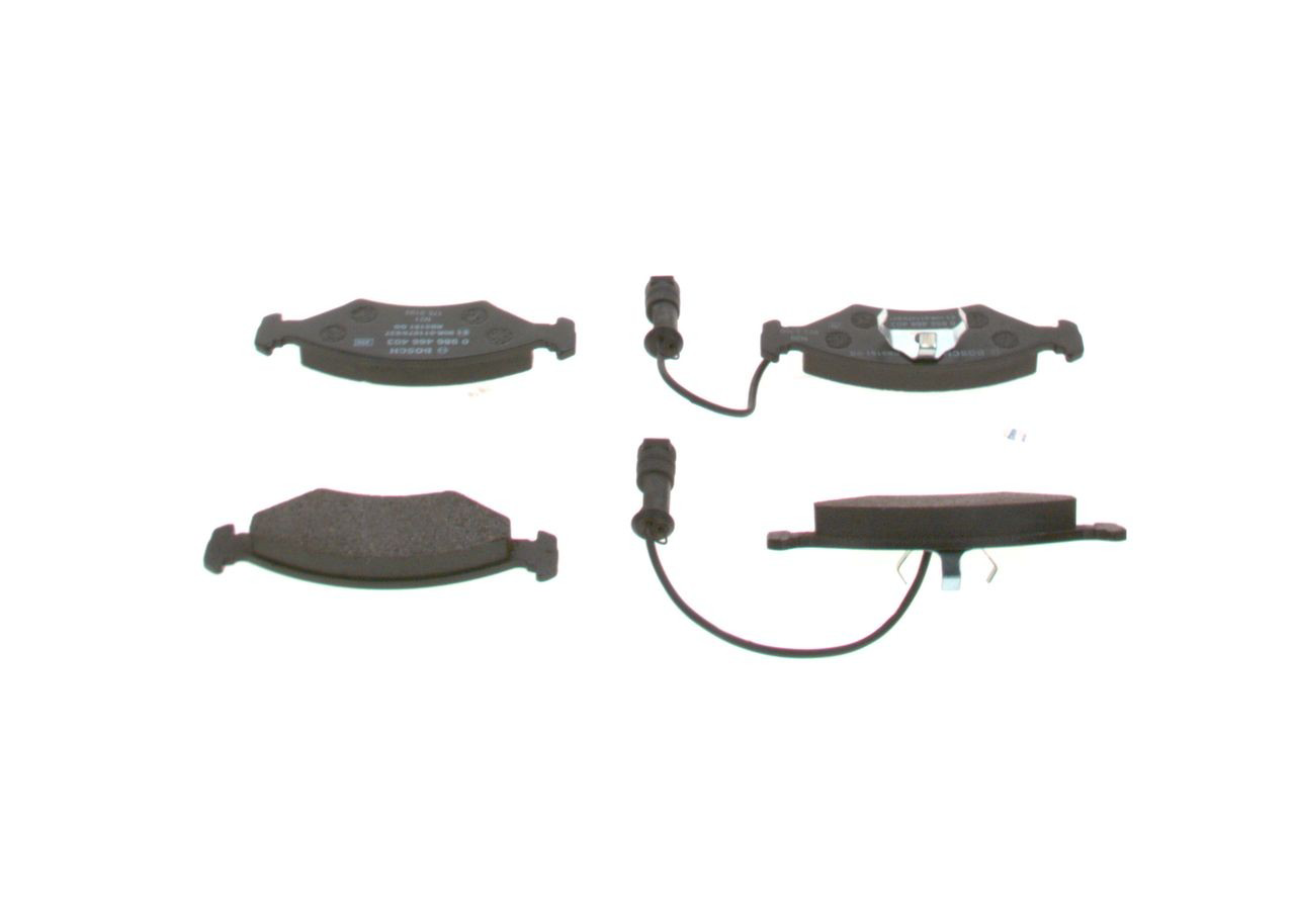 Колодки Bosch 0986466403 цена, от 12.37 USD