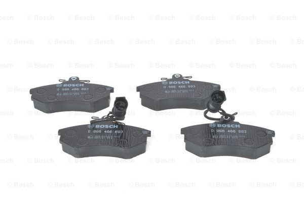 Купить 0986466693 Bosch Колодки тормозные