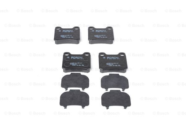 0986466871 Bosch Колодки тормозные дисковые комплект