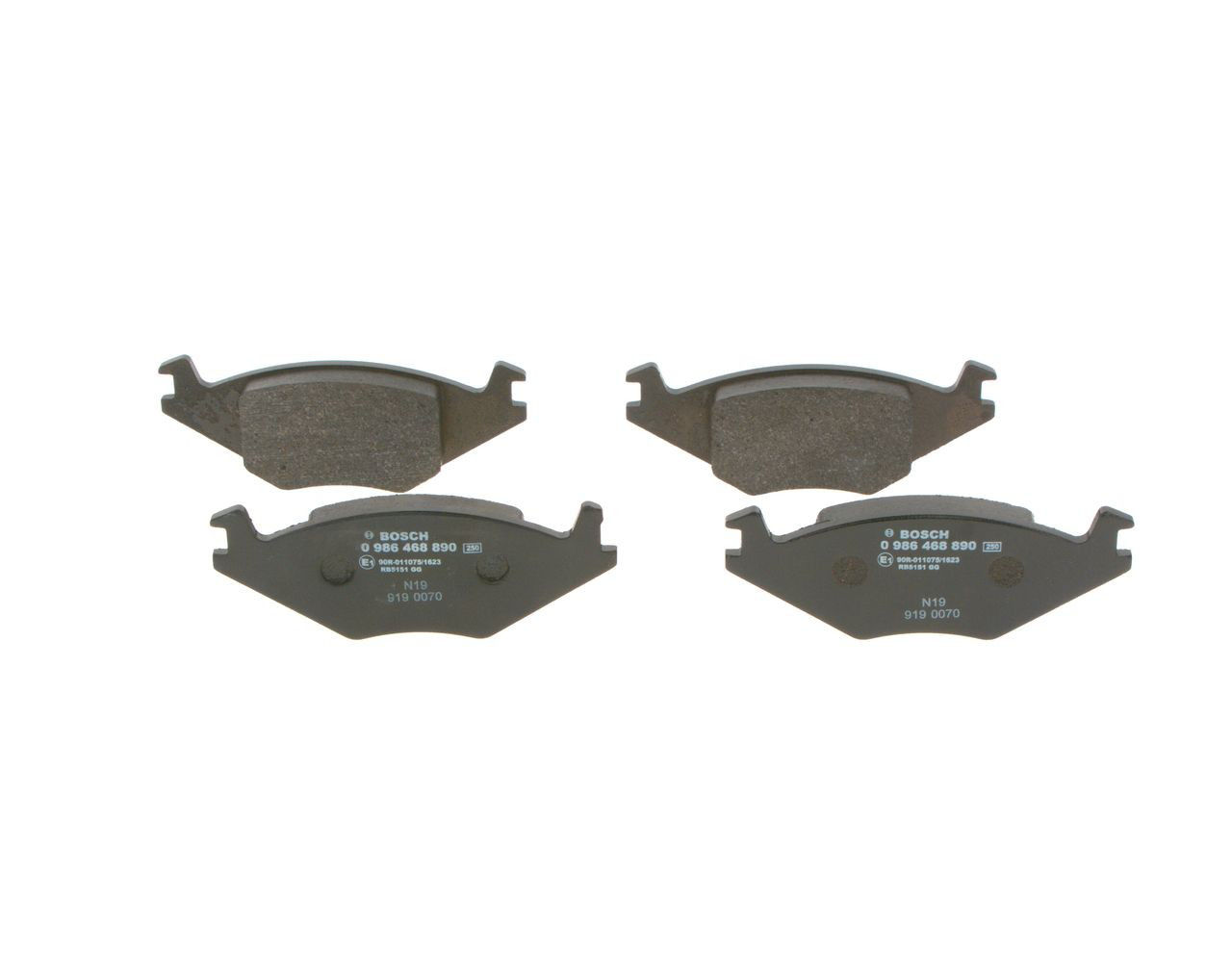 Колодки Bosch 0986468890 цена, от 12.85 USD