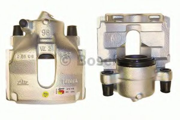 0986474116 Bosch Суппорт тормозной, передний, правый