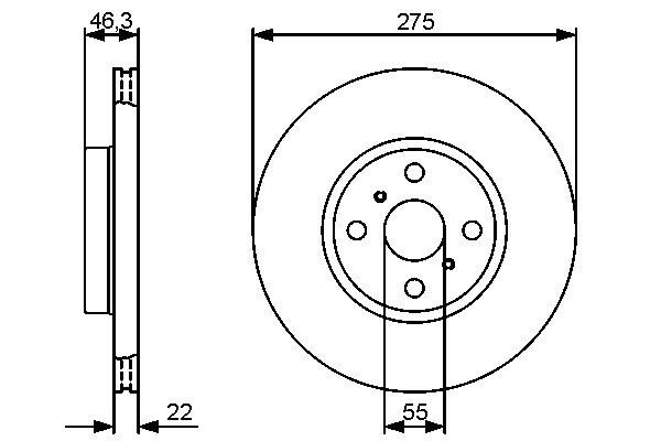 Купить 0986479431 Bosch Ротор тормозной