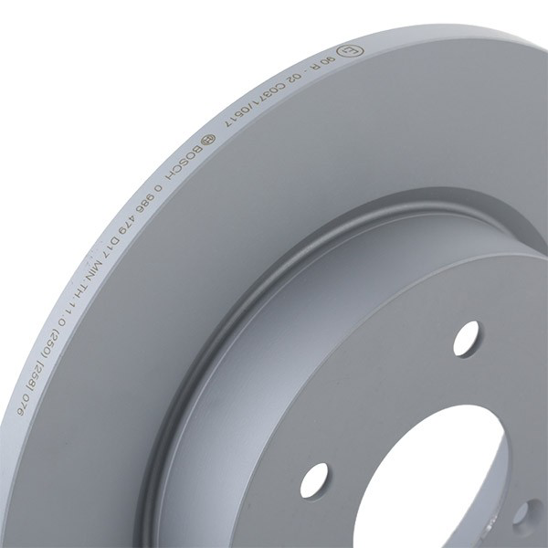 Задний дисковый тормоз Bosch 0986479D17