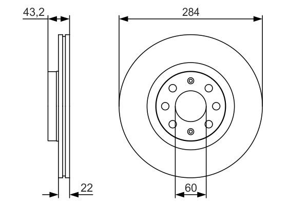 Купить 0986479S91 Bosch Ротор тормозной