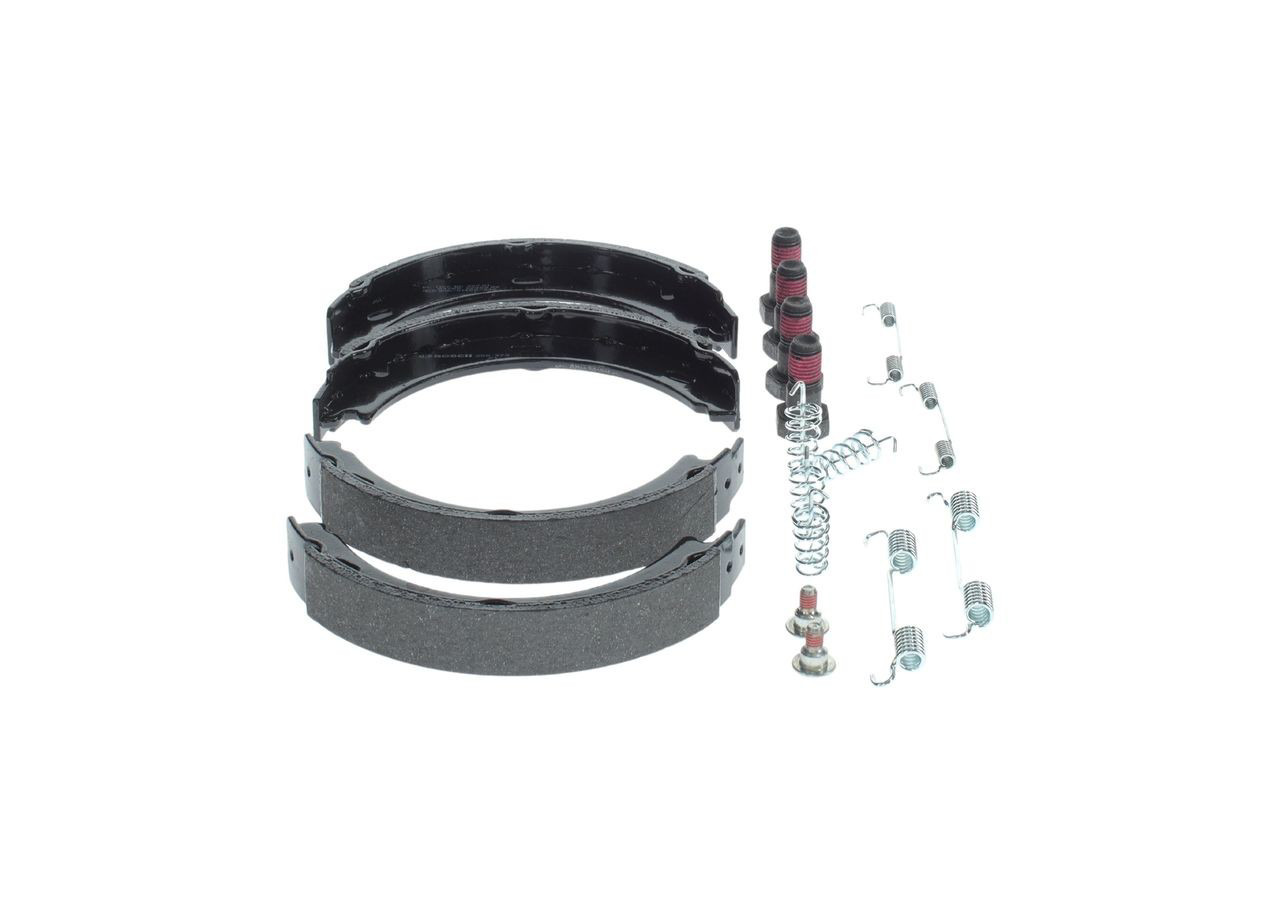 Купить 0986487344 Bosch Колодки ручника/стояночного тормоза
