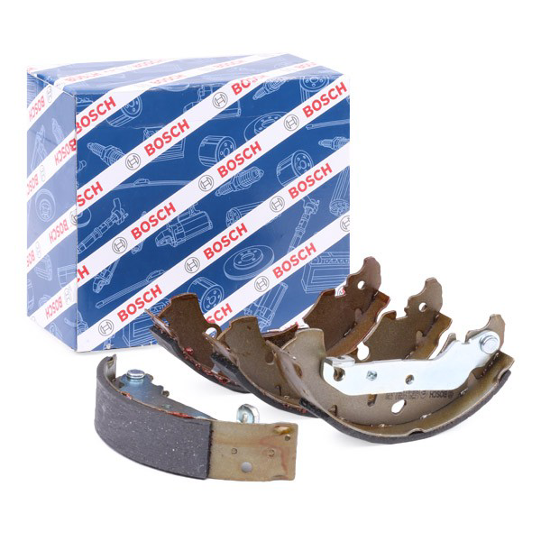 Купить 0986487599 Bosch Задние барабанные тормозные колодки