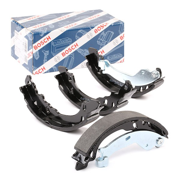 Купить 0986487704 Bosch Задние барабанные тормозные колодки