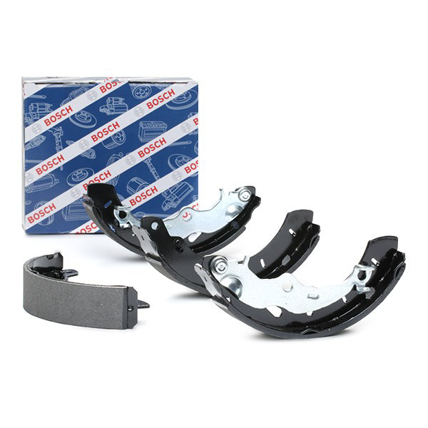 Купить 0986487796 Bosch Задние барабанные тормозные колодки