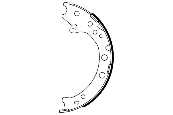 Тормозные колодки стояночного тормоза Bosch 0986487967 цена, от 30.77 USD