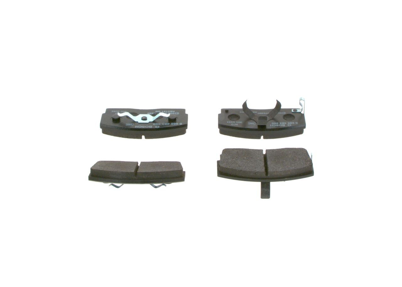 Тормозные колодки Bosch 0986493390