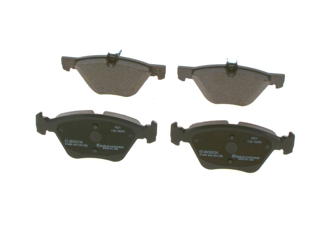 Колодки Bosch 0986494001 цена, от 32.17 USD